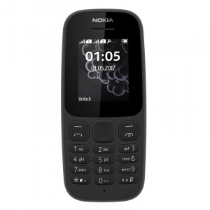 Κινητό Τηλέφωνο Nokia 105 2019 DS Black