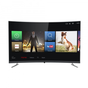 Τηλεόραση TCL 55'' 4K Ultra HD Smart TV DVB-T2/S2 55DP672 HDR Curved